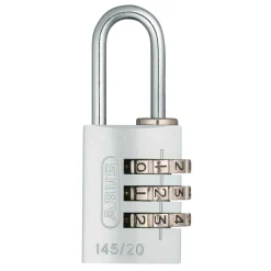 Abus 145/20 KODELÅS 52,5X22,5X13,5 MM SØLV 1 STK^ Hængelåse
