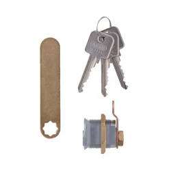 Abus CYLINDER POSTKASSE GRÅ 1 STK^ Låsecylindere
