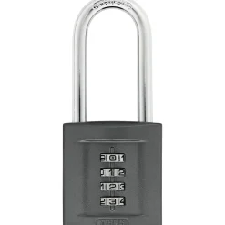 Abus KODEHÆNGELÅS 158/50 HB50 HÆNGELÅS 121X52X57 MM GRÅ 1 STK Outlet