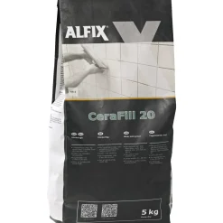 Alfix CERAFILL 20 FUGEMASSE 5 KG GRÅ Discount