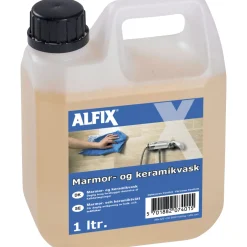 Alfix MARMOR- OG KERAMIKVASK RENSE- & PLEJEMIDDEL 1 L Outlet