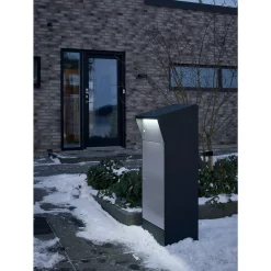 Allux BJØRN PAKKEPOSTKASSE SORT^ Postkasser & Standere