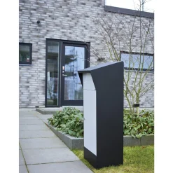 Allux BJØRN PAKKEPOSTKASSE SORT^ Postkasser & Standere