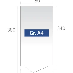 Biohort AVANTGARDE A4 REDSKABSRUM KVARTSGRÅ METALLIC 6,84 M2 Online