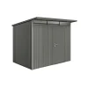 Biohort AVANTGARDE A5 REDSKABSRUM KVARTSGRÅ METALLIC 5,72 M2 Outlet