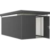Biohort CASANOVA CASANOVA REDSKABSRUM MØRKEGRÅ METALLIC 17,49 M2 New