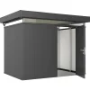 Biohort CASANOVA CASANOVA REDSKABSRUM MØRKEGRÅ METALLIC 7,59 M2 Clearance