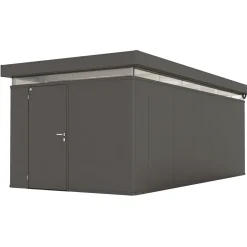 Biohort CASANOVA CASANOVA REDSKABSRUM MØRKEGRÅ METALLIC 20,79 M2^ Stålskure