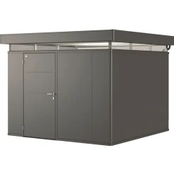 Biohort CASANOVA CASANOVA REDSKABSRUM MØRKEGRÅ METALLIC 10,89 M2^ Stålskure