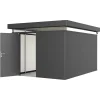 Biohort CASANOVA CASANOVA REDSKABSRUM MØRKEGRÅ METALLIC 14,19 M2^ Stålskure