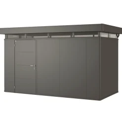 Biohort CASANOVA CASANOVA REDSKABSRUM MØRKEGRÅ METALLIC 9,89 M2^ Stålskure