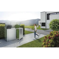 Biohort HIGHBOARD STR. 200 HYNDEBOKS SØLV METALLIC^ Hyndebokse