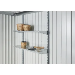 Biohort HIGHLINE H3 REDSKABSRUM MØRKEGRÅ METALLIC 6,46 M2^ Stålskure