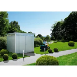Biohort HIGHLINE H4 REDSKABSRUM SØLV METALLIC 7,56 M2 Best