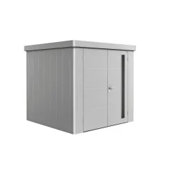 Biohort NEO 2B REDSKABSRUM SØLV METALLIC 4,84 M2^ Stålskure