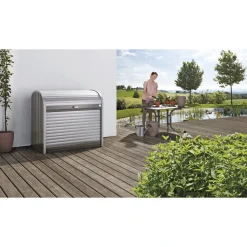 Biohort STOREMAX STR. 120 REDSKABSRUM KVARTSGRÅ METALLIC 0,85 M2 Discount