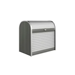 Biohort STOREMAX STR. 120 REDSKABSRUM KVARTSGRÅ METALLIC 0,85 M2 Discount