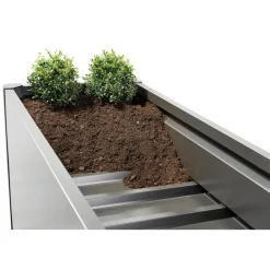 Biohort TILBEHØR 1X0,5 MELLEMHYLDE MØRKEGRÅ METALLIC 4 X 108 X 62 CM^ Højbede & Plantekasser
