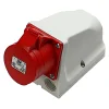 BLUE ELECTRIC CEE 400 VOLT - 16A VÆGUDTAG HVID/RØD Sale