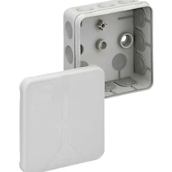 BLUE ELECTRIC IP66 MEMBRANDÅSE GRÅ 0^ Stikdåser & Stikkontaktrammer