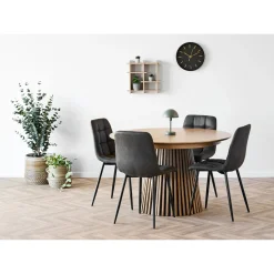 Boliginteriør BOLIGINTERIØR CLARA SPISESTOL MØRKEGRÅ 86 X 44 X 55 CM Sale