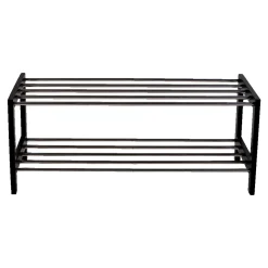 Boliginteriør BOLIGINTERIØR DINA SKOREOL SORT/KROM 34 X 32 X 78 CM^ Bolig Møbler