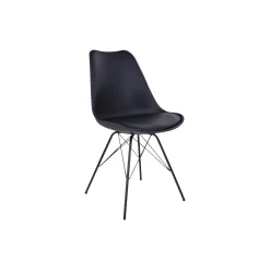 Boliginteriør BOLIGINTERIØR ELLA SPISESTOL SORT 86 X 48 X 55 CM Best