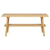 Boliginteriør BOLIGINTERIØR ELVA BÆNK NATUR 70 X 28 CM Outlet
