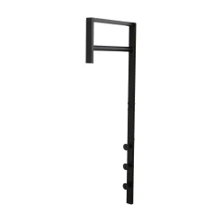 Boliginteriør BOLIGINTERIØR GARDEROBESTATIV SORT 82 X 3 X 30 CM Outlet