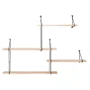 Boliginteriør BOLIGINTERIØR HYLDESYSTEM SORT/NATUR 62 X 17.50 X 99 CM^ Bolig Møbler