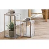 Boliginteriør BOLIGINTERIØR METAL LANTERNESÆT H25/H35 CM BEIGE Outlet