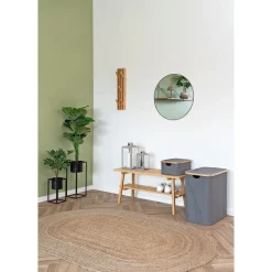 Boliginteriør BOLIGINTERIØR METAL LANTERNESÆT H25/H35 CM BEIGE Outlet