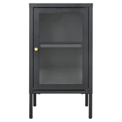 Boliginteriør BOLIGINTERIØR NELA SKAB SORT 68 X 43 X 23 CM^ Bolig Møbler
