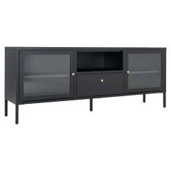 Boliginteriør BOLIGINTERIØR NELA TV-BÆNK SORT 60 X 160 X 35 CM^ Bolig Møbler