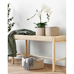 Boliginteriør BOLIGINTERIØR NOVA BÆNK POPPEL 35 X 80 CM Sale