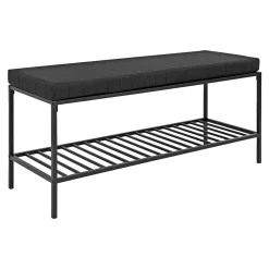 Boliginteriør BOLIGINTERIØR OLIVIA BÆNK SORT 100 X 36 CM^ Bolig Møbler