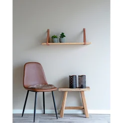 Boliginteriør BOLIGINTERIØR SOFIE BÆNK TEAK 25 X 50 CM Clearance