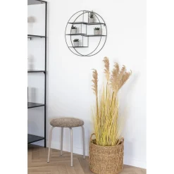 Boliginteriør BOLIGINTERIØR TABURET BRUN MIX 44 X 35 X 35 CM Outlet