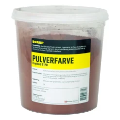 Borup 6170 OXYDFARVE 1 KG RØD^ Maling Udendørs