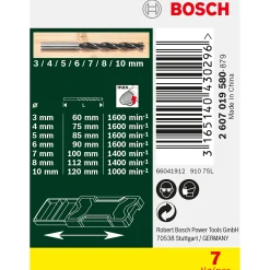 Bosch 2607019580 TRÆBORSÆT 7 DELE Hot