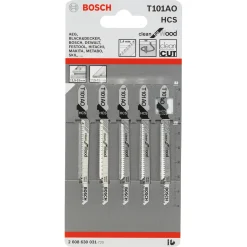 Bosch T101AO STIKSAVSKLINGE 5 STK^ Tilbehør Elværktøj