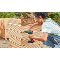 Bosch EASY IMPACT 18V-40 SLAGBORE-/SKRUEMASKINE AKKU MED BATTERI OG LADER New