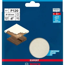 Bosch EXPERT M480 MELLEM SLIBERONDEL Ø125 MM 120 5 STK Sale