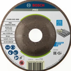 Bosch Ø125MM SLIBESKIVE 125 MM^ Tilbehør Elværktøj