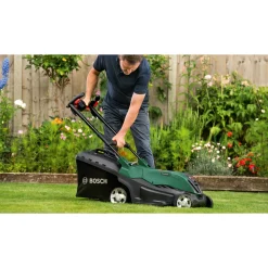 Bosch PLÆNEKLIPPER AKKU 36,0 V MED BATTERI OG LADER^ Plæneklippere