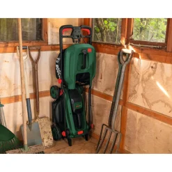 Bosch PLÆNEKLIPPER AKKU 18,0 V MED BATTERI OG LADER^ Plæneklippere