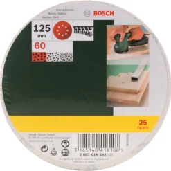 Bosch PROMOLINE EXC SLIBERONDEL Ø125 MM K60 25 STK New