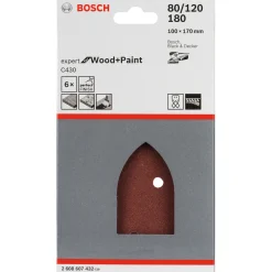 Bosch T/B&D MUS SLIBEARK K80; K120; K180 5 STK Hot