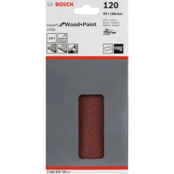 Bosch 93X185MM SLIBEARK 120 10 STK^ Tilbehør Elværktøj