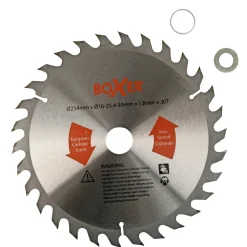 Boxer KLINGE 254 MM. GROV 30T RUNDSAVKLINGE 0^ Tilbehør Elværktøj